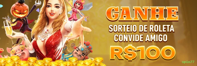 Aplicativo móvel spin77 para iOS e Android